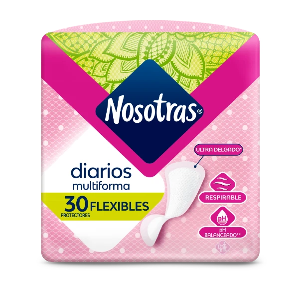 Protectores Nosotras Diarios Flexibles