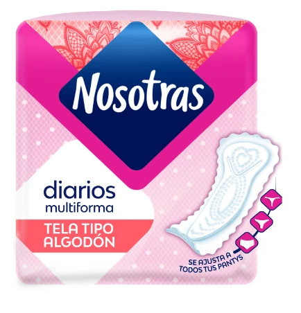 Protectores Nosotras Diarios Multiestilo