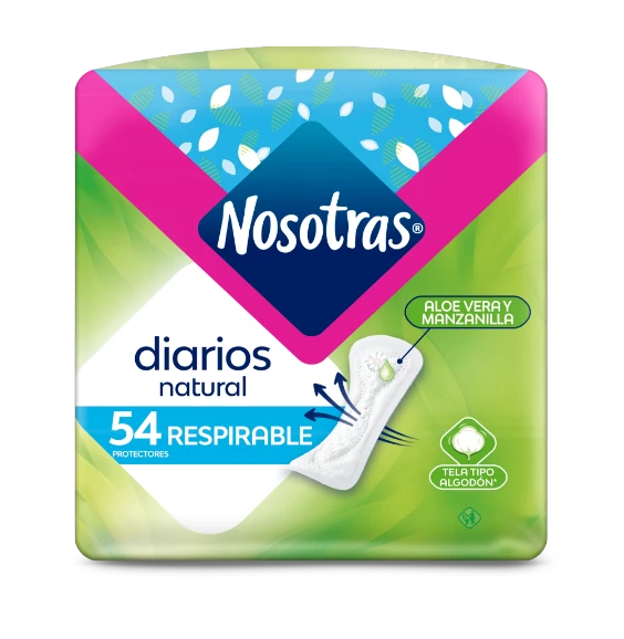 Protectores Nosotras Diarios Respirables
