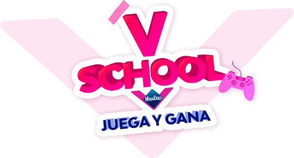 v-school logo imagen juego